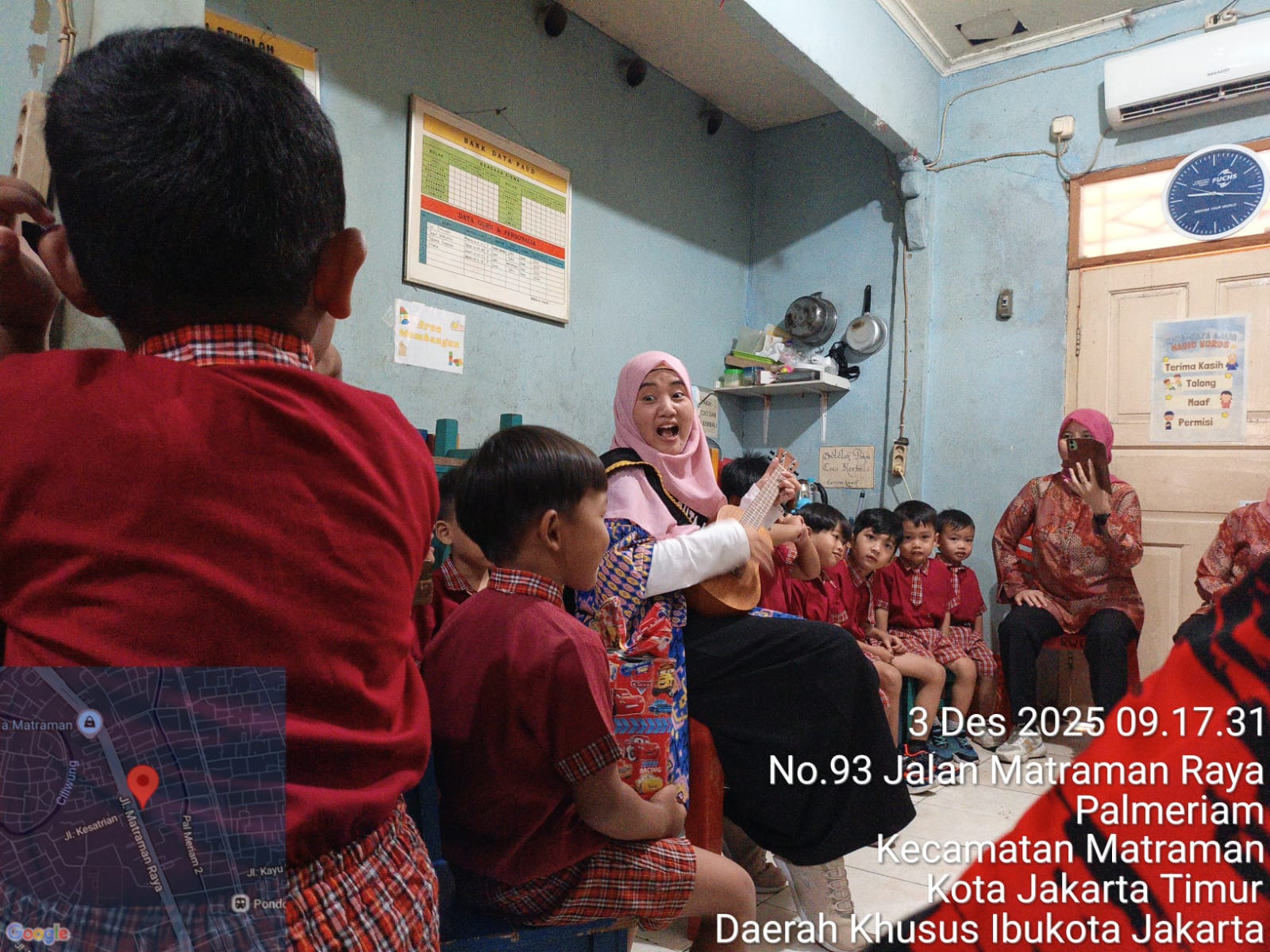 CERIA – Cerita Literasi Anak Bersama Duta Baca Jakarta Timur Di BKB PAUD ABC Melati V